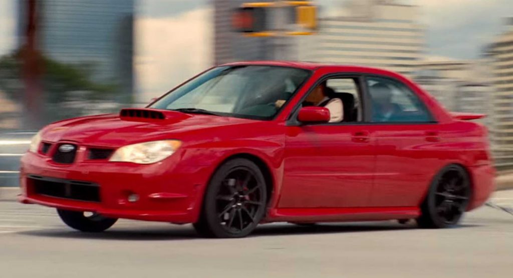  Baby Driver Returns To Subaru WRX To Pull Off Snowy Drifts