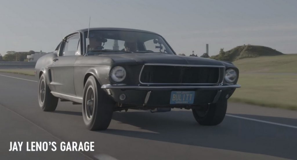  Jay Leno Gets A Taste Of The Original Ford Mustang Bullitt