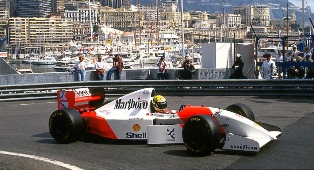 McLaren MP4/8A Ayrton Senna’s Monaco-Winning McLaren MP4/8A To Be Auctioned Off In May