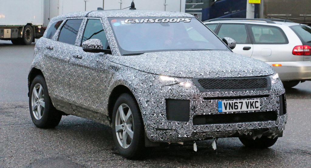  2019 Range Rover Evoque Wears Its Production Body, Looks A Lot Sleeker