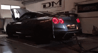 Heavily Modified Nissan GT-R Takes Dyno to the Limit