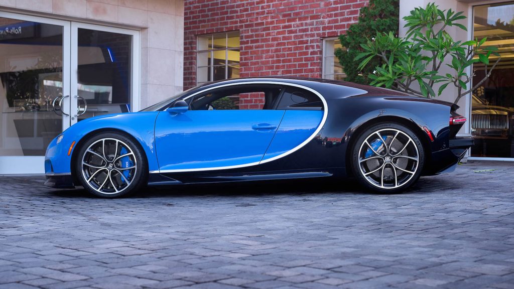 This Bugatti Chiron’s Coming Up For Grabs In LA | Carscoops