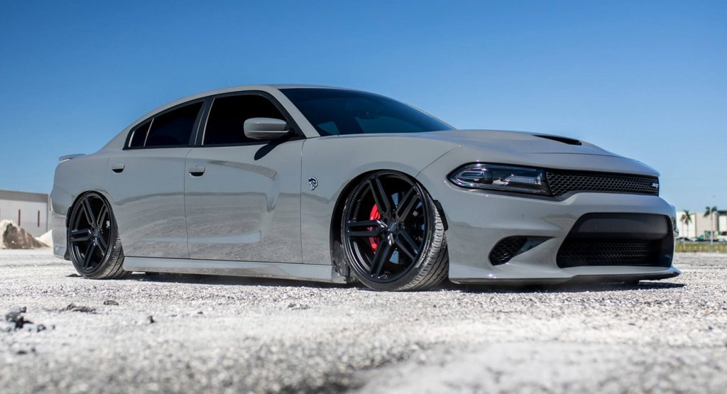 Dodge Charger SRT Hellcat Gets Ultra-Low Suspension, New Wheels | Carscoops