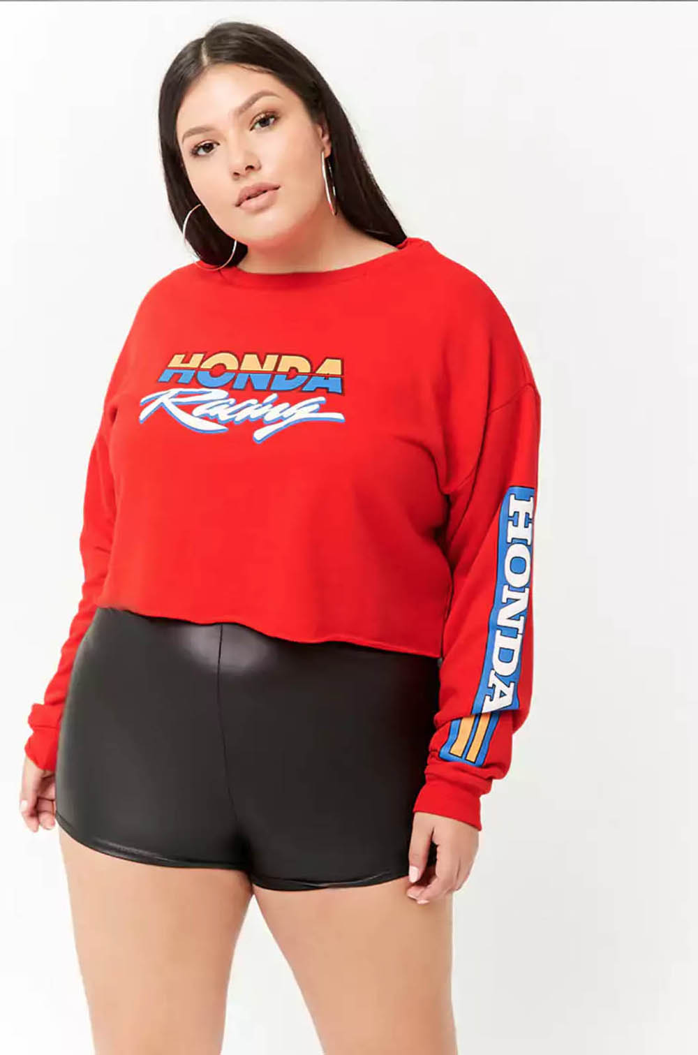 forever 21 honda crop top