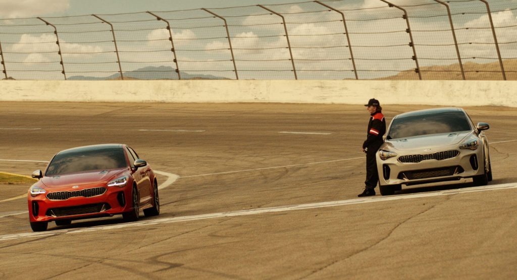  Kia Teases Super Bowl Spot With Emerson Fittipaldi And Two Stingers