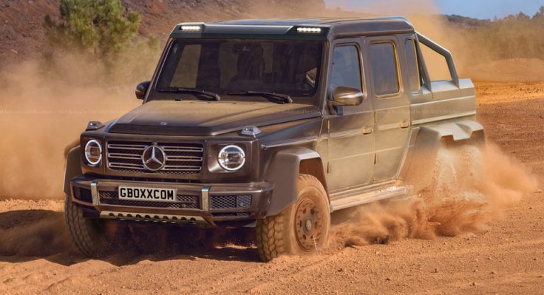 It Doesn’t Take Much To Turn Mercedes’ All-New G-Class Into A 6×6 ...