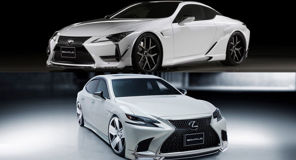  Wald Japanese Things: Lexus LC 500 Coupe And LS 500h Sedan