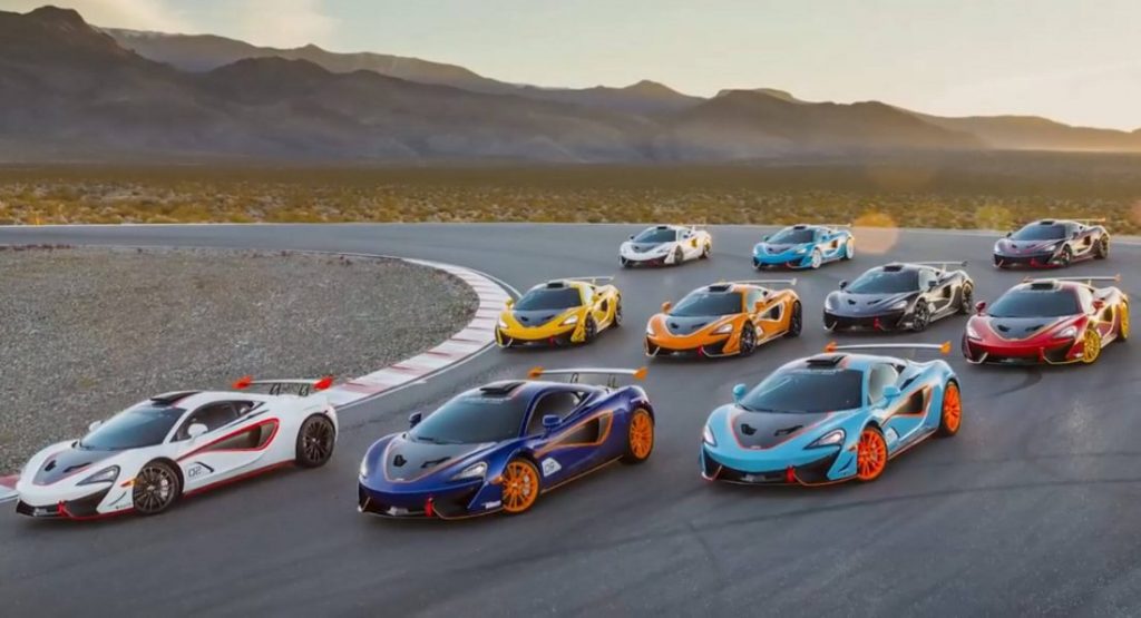  McLaren MSO X Delivery Event Brings All Ten Models Together