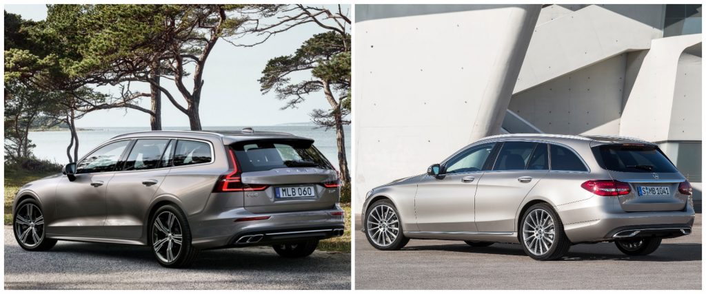 New Volvo V60 Vs Mercedes C Class Estate Let’s See Which