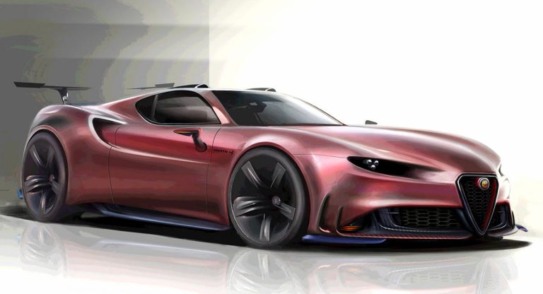 We’d Love To See This Alfa 4C Concept As An 8C Competizione Successor ...