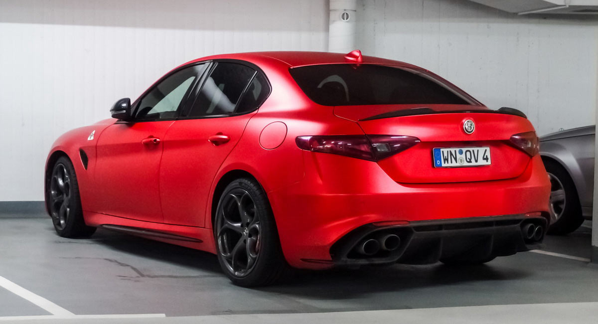 Is Matte Red Alfa Romeo Giulia Awesome Or What? | Carscoops