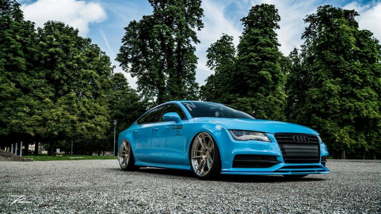 Audi A7 Transformed From Elegant Exec To Slammed Bad Boy | Carscoops