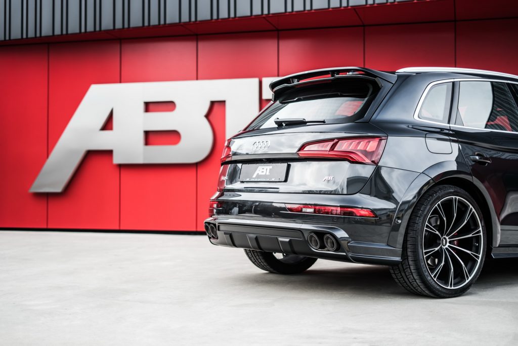 Audi Sq5 Dolled Up By Abt With Wide Body Kit And More Power Carscoops