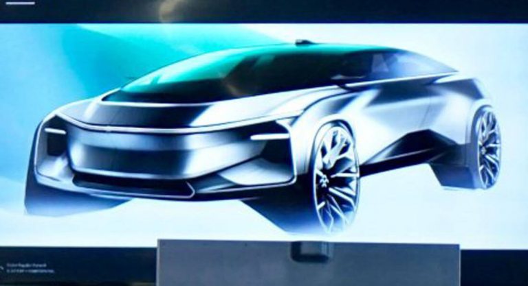 New Faraday Future Small SUV Previewed In Official Sketch | Carscoops