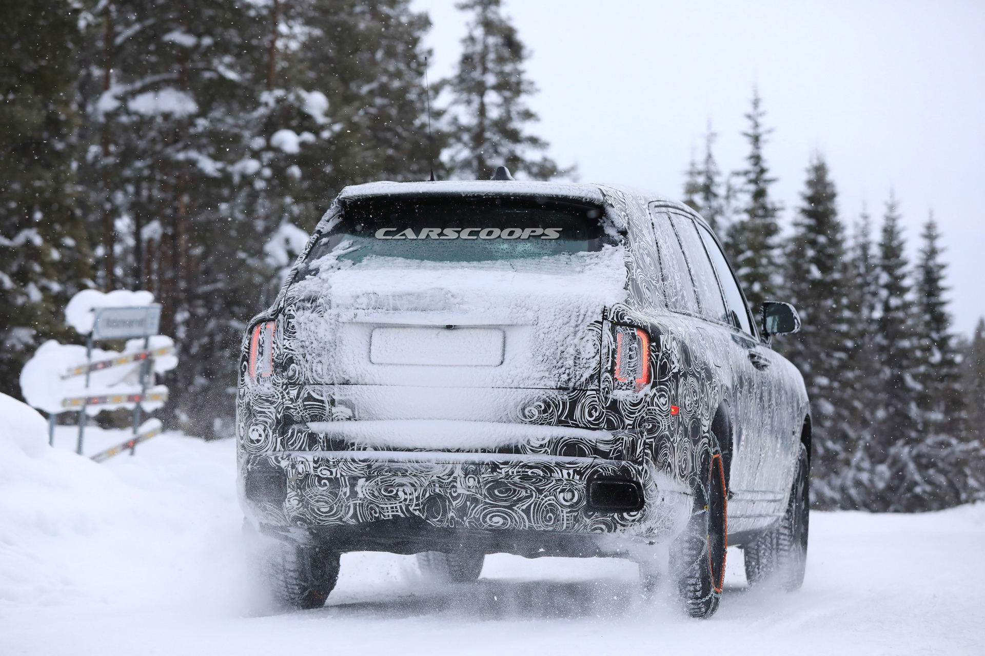 Rolls-Royce Cullinan SUV Prototype Opens Up Its Suicide Doors | Carscoops