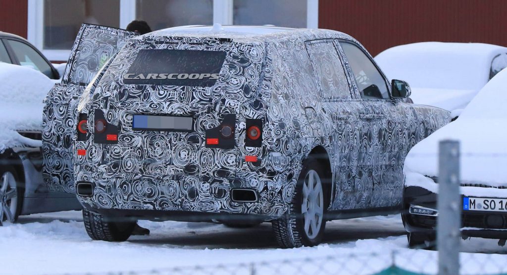  Rolls-Royce Cullinan SUV Prototype Opens Up Its Suicide Doors