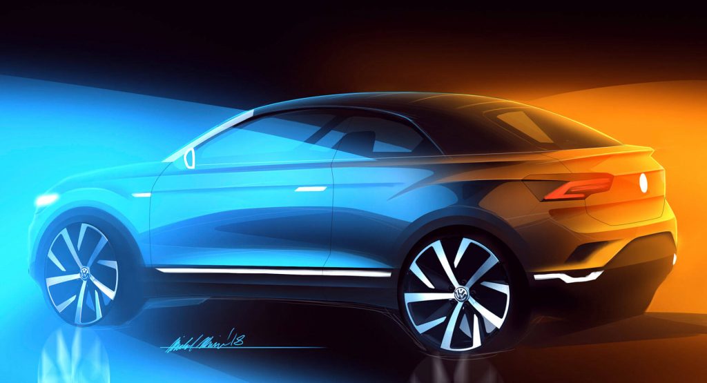  VW Is Making A T-Roc Convertible SUV And It’s Coming In 2020