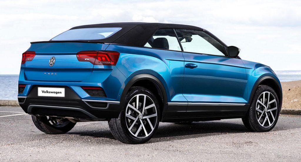  VW T-Roc Convertible Rendering Previews Upcoming Model