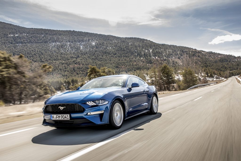 2018 Ford Mustang Launched In Europe With 443HP V8 And More Tech ...