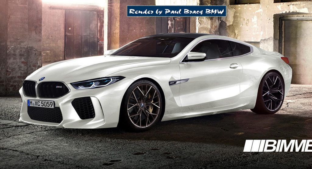  2019 BMW M8 Coupe More Realistically Rendered