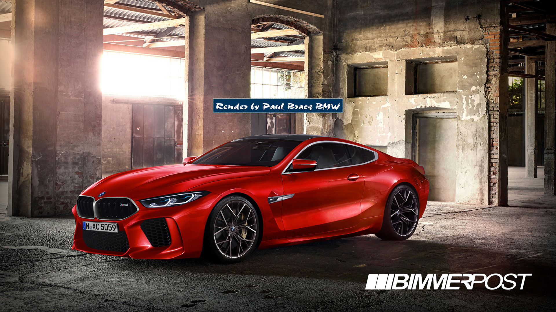 19 Bmw M8 Coupe More Realistically Rendered Carscoops