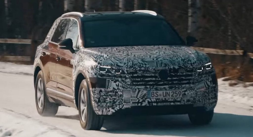  All-New VW Touareg Is Being Driven From Slovakia To China For Its World Premiere