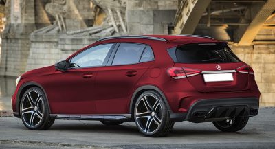 New Mercedes GLA Rendering Previews The Jacked-Up A-Class