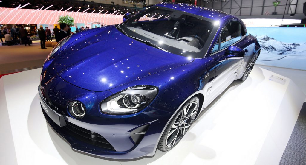 Alpine A110 Pure, Legend & GT4 Alpine A110 Hits Geneva With Pure, Legende And GT4 Versions