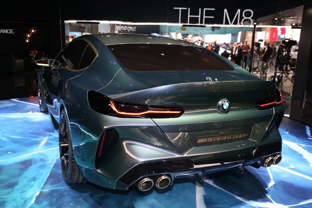 Bmw Concept M8 Gran Coupe Goes After Mercedes-amg Gt 4-door 