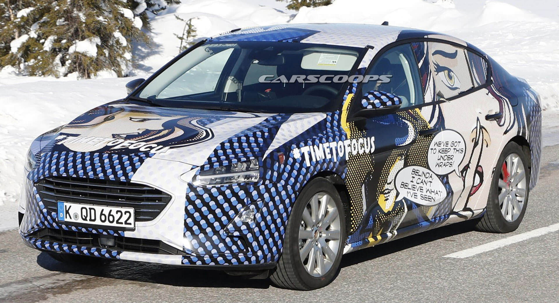 2019 Ford Focus Sedan Spied, Will Be Imported To U.S. From China