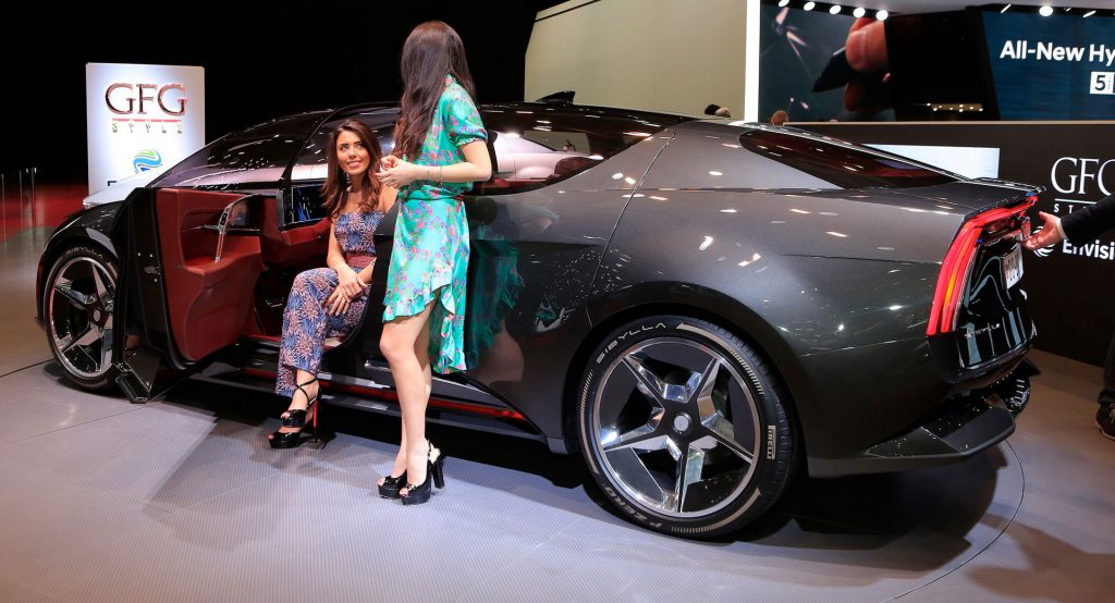  Giugiaro’s GFG Sibylla EV Concept Makes Gullwing Doors Look Boring