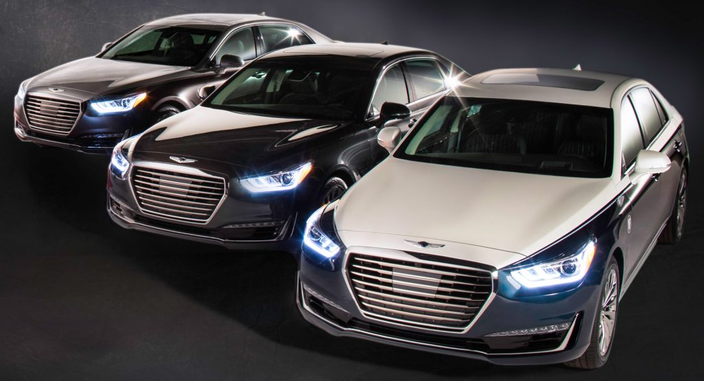  Genesis G90s Dress Up To Shuttle Celebrities At The Oscars