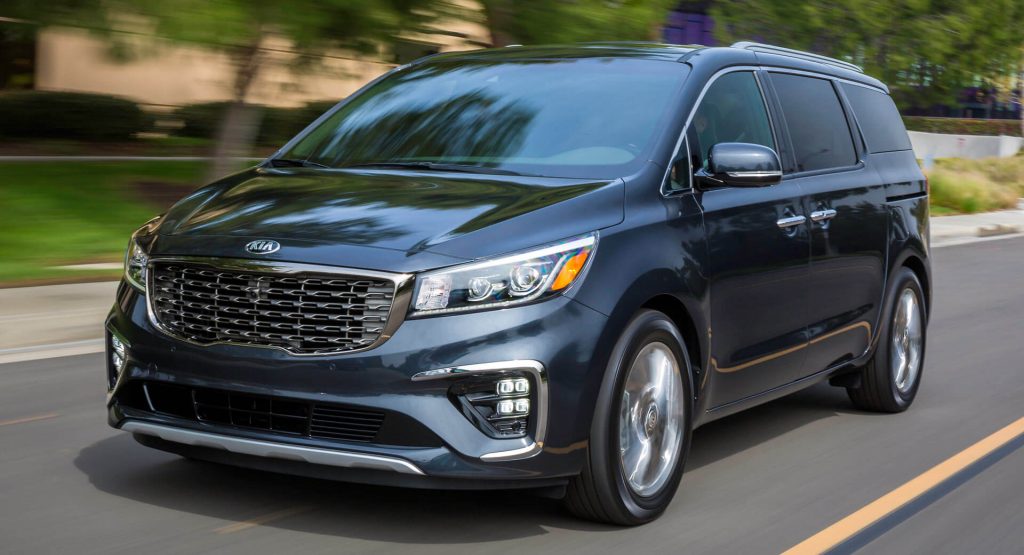 Kia Sedona F/L 2019 Kia Sedona Puts On A Fresh Face To Challenge The Chrysler Pacifica