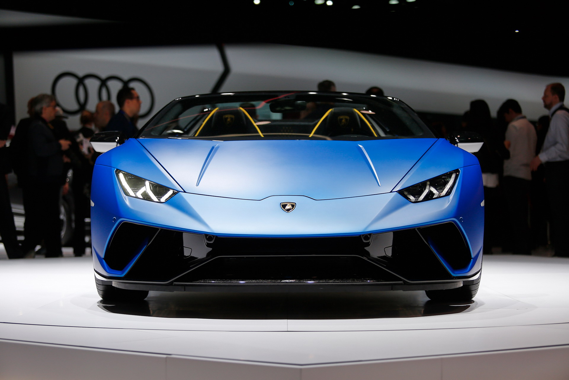 Lamborghini Huracan Performante Spyder Goes Topless In Geneva | Carscoops