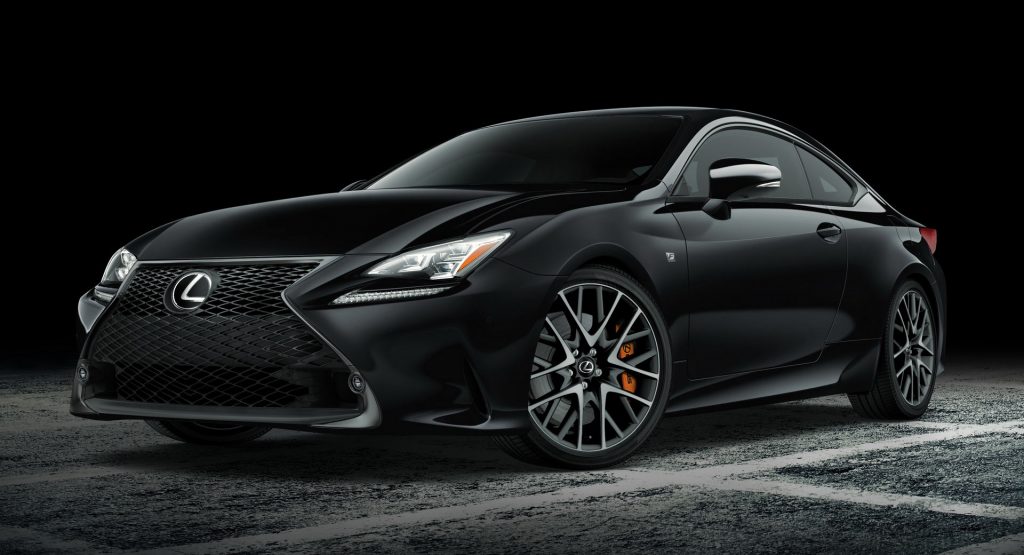 Lexus RC F Sport Black Line Lexus Brings 650 RC F Sport Black Line Special Editions To The U.S.