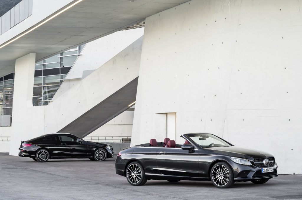 Facelifted Mercedes C-Class Coupe And Convertible Revealed With New ...