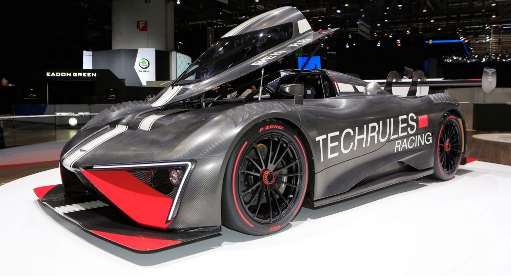 Techrules Ren RS Techrules Ren RS Emerges As A Micro-Turbine-Powered Track Machine In Geneva