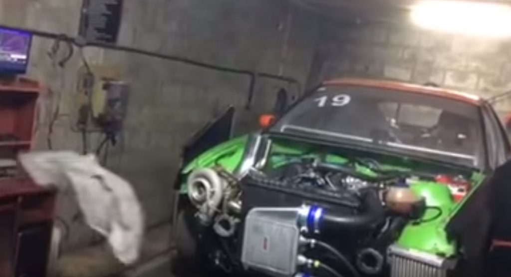  Turbo Beast Sucks In A Cloth Rag During Dyno Pull