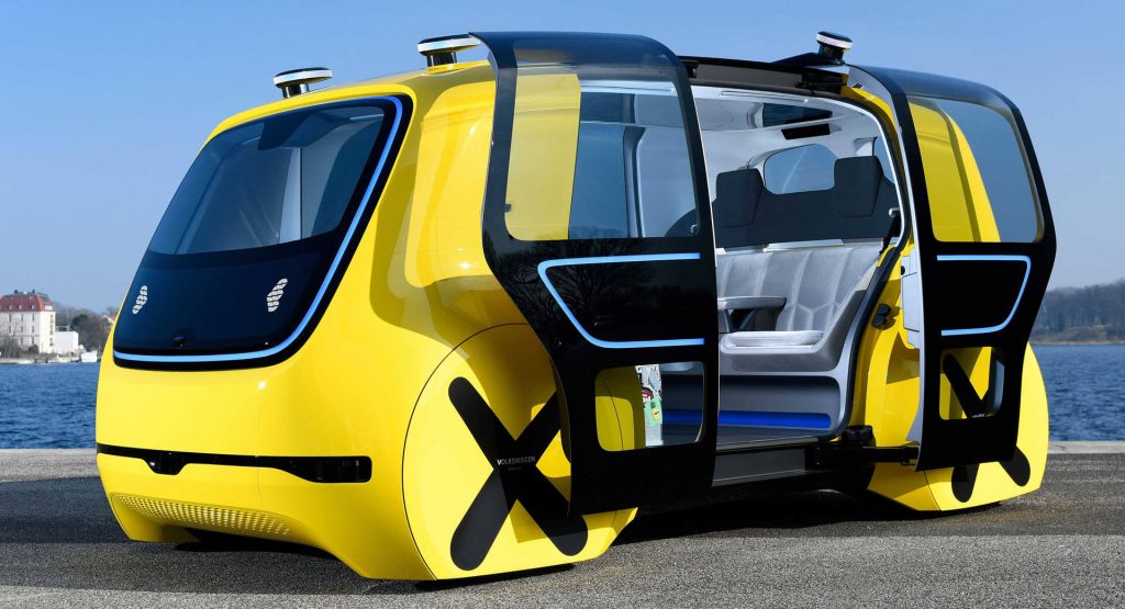  VW SEDRIC School Bus Concept Is An Autonomous Shuttle For Kids