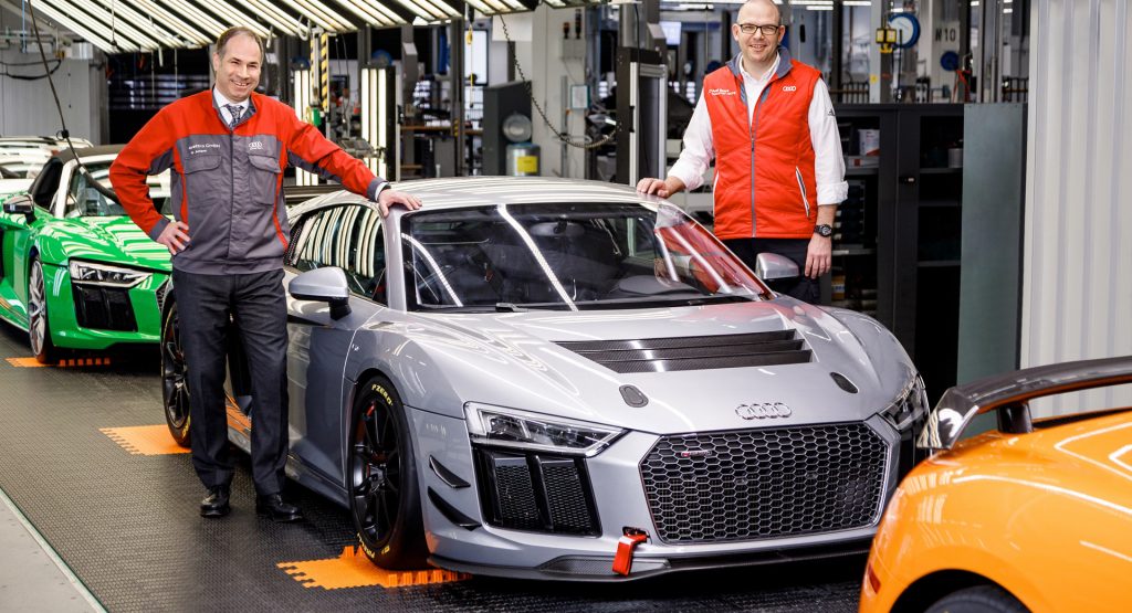  Audi Sport Is Producing The R8 LMS GT4 At Racecar Speeds