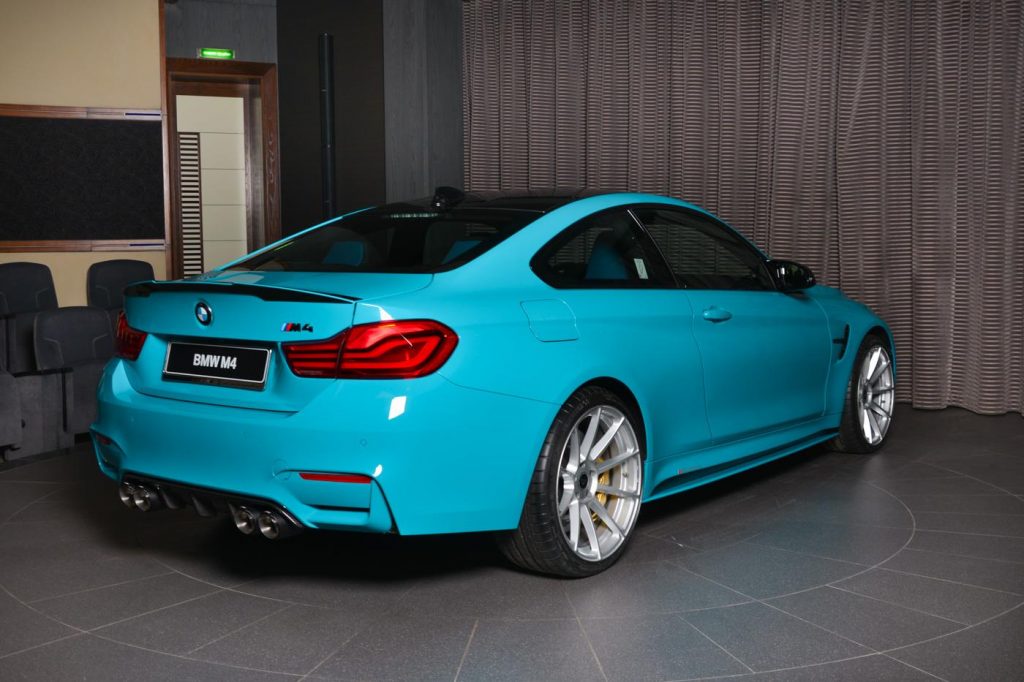 Miami Blue BMW M4 Coupe Would Make Dade County Proud | Carscoops