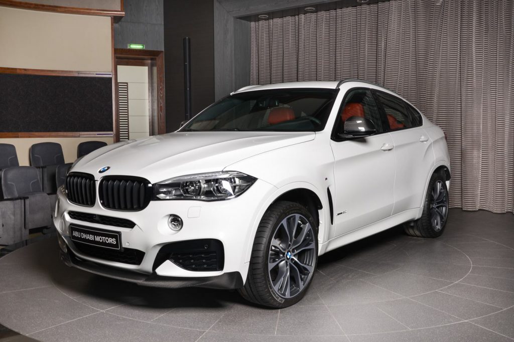 White BMW X6 Flaunts M Performance Kit And Custom Exhaust | Carscoops