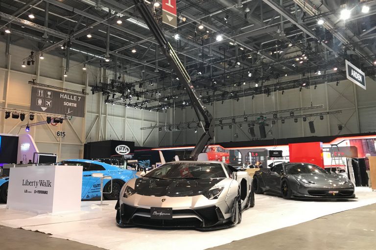 Sneak Peek From The 2018 Geneva Motor Show Floor | Carscoops