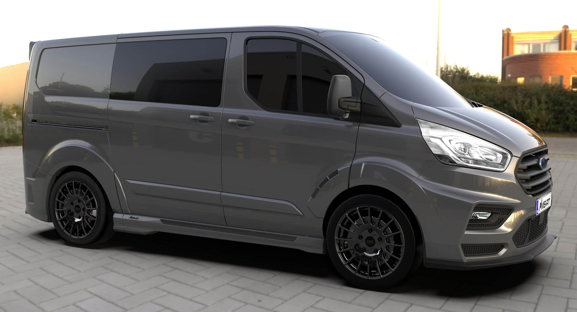 MS-RT Ford Transit Custom Gets The Job Done In Style | Carscoops