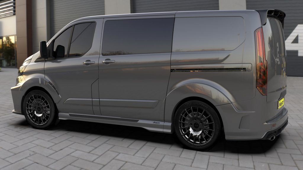 MS-RT Ford Transit Custom Gets The Job Done In Style | Carscoops