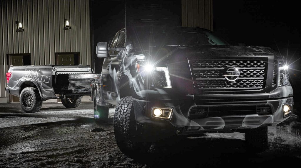  Nissan’s Smokin’ Titan Puts A BBQ On Wheels