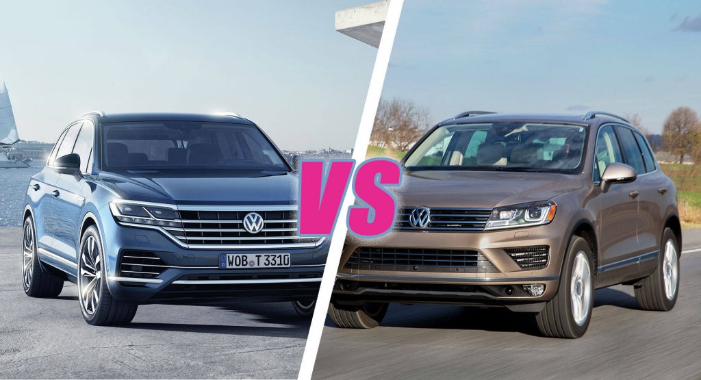  Here’s How The 2019 VW Touareg Visually Compares To Its Predecessor