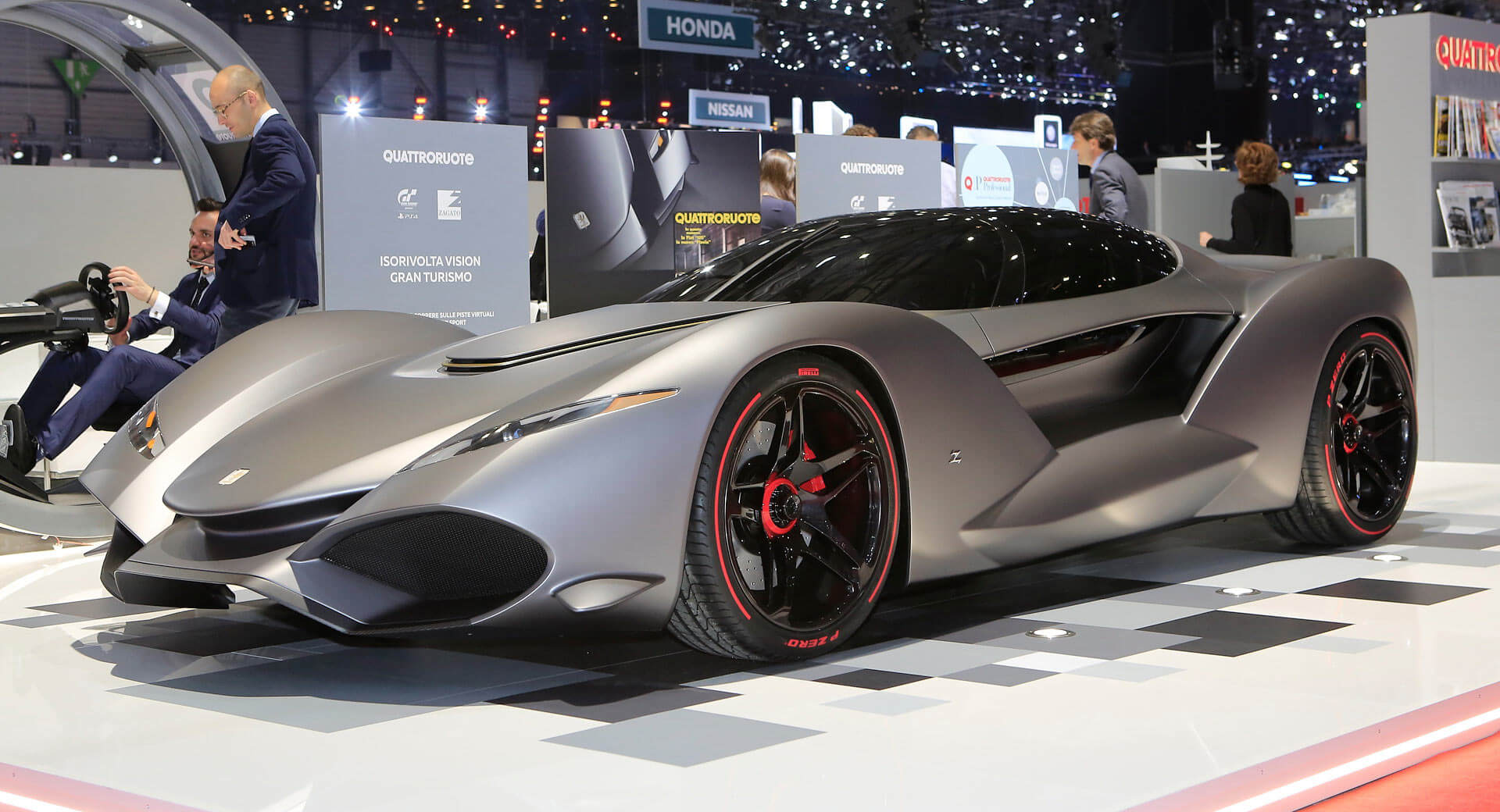 Zagato's IsoRivolta Vision Gran Turismo is designed for virtual