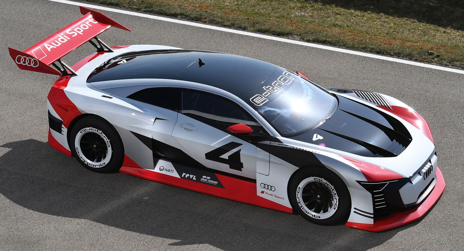 Audi eTron Vision Gran Turismo Unveiled As Electric Race Taxi With