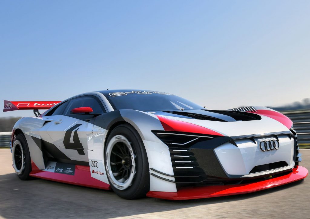 Audi e-Tron Vision Gran Turismo Unveiled As Electric Race Taxi With ...